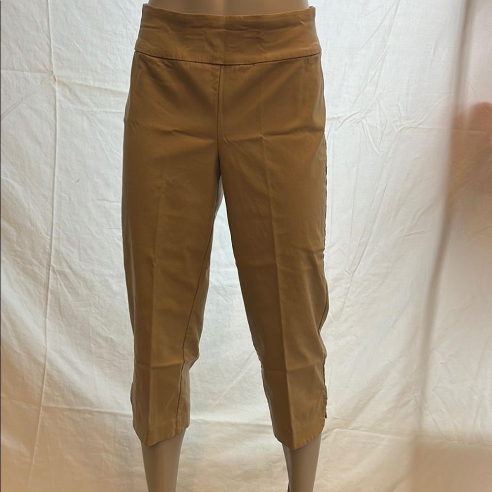 🔥 3 for $12. Tan Ankle Cropped Jumpsuit with Sleek Design